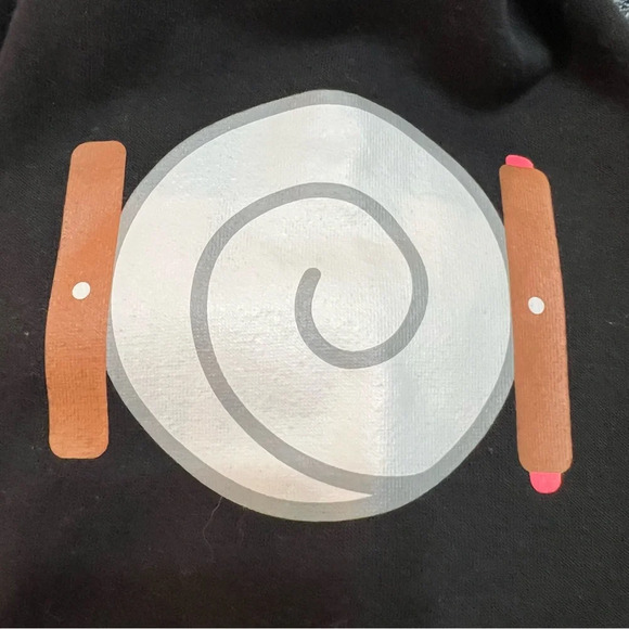 Hot Topic Naruto Shippuden Black & Orange Zip Up Hoodie. Size Medium. - Picture 12 of 14